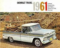 1961 Chevrolet truck brochure
